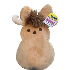 Peeps Highland Cow Bunny 12" Plush Stuffed Animal NEW